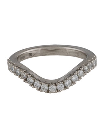 Badgley Mischka Platinum Lab-Grown Diamond Wedding Band