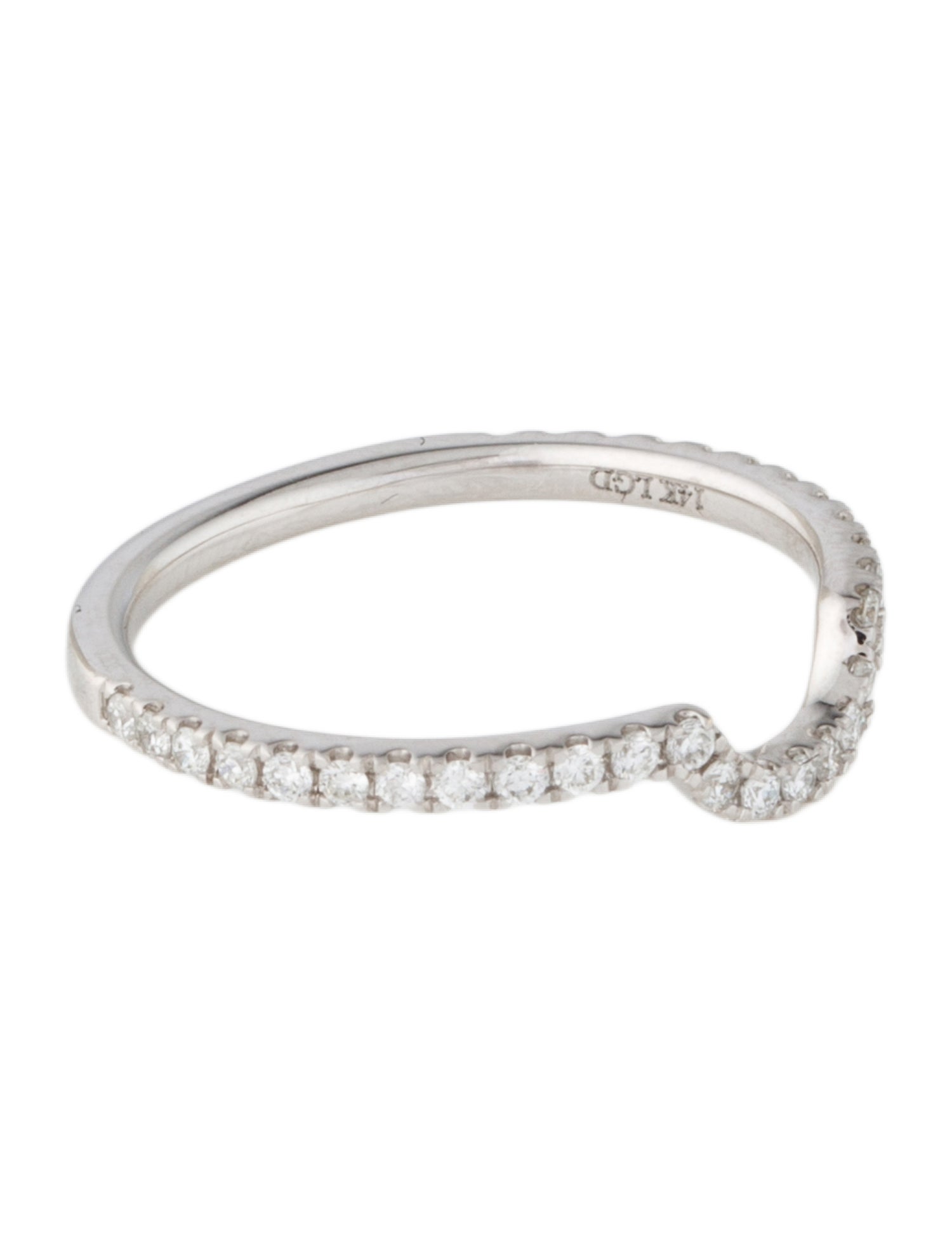 Badgley Mischka 14K Diamond Band Ring