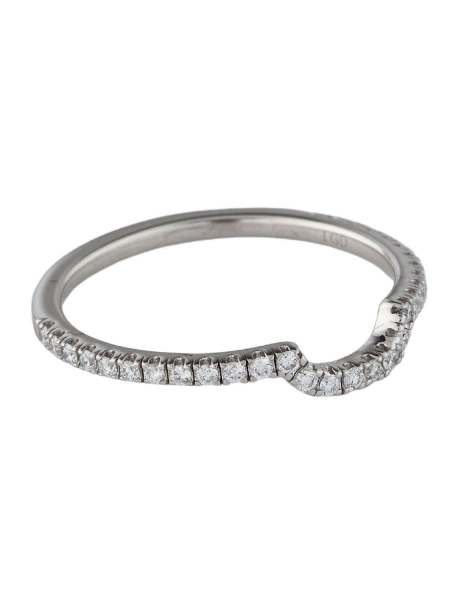 Badgley Mischka 14K Lab-Grown Diamond Wedding Band
