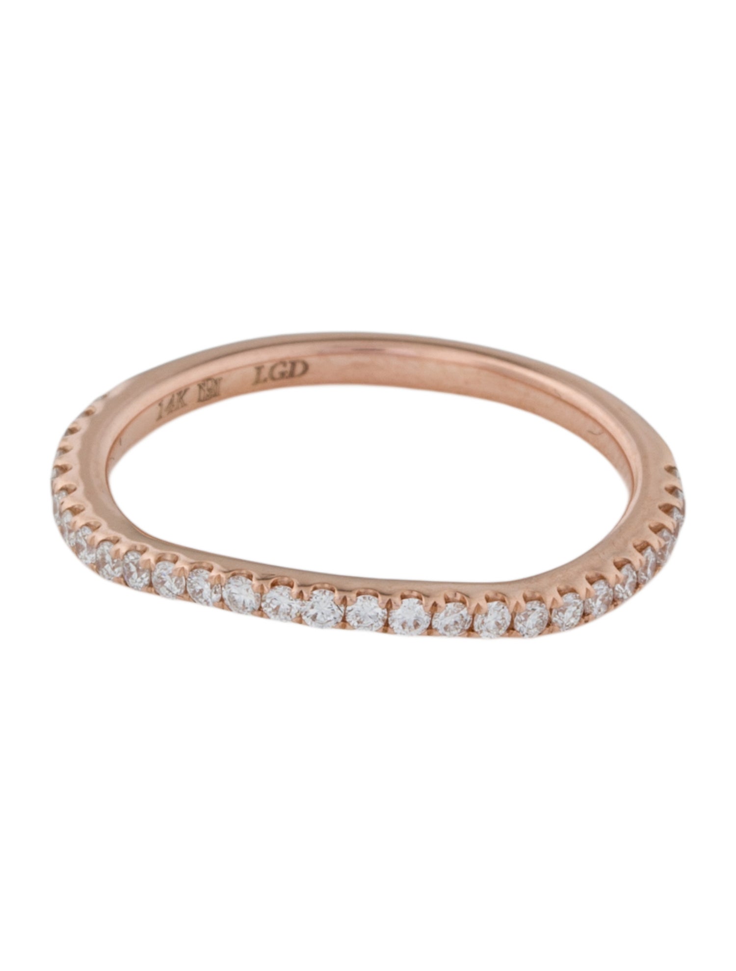 Badgley Mischka 14K Lab-Grown Diamond Band