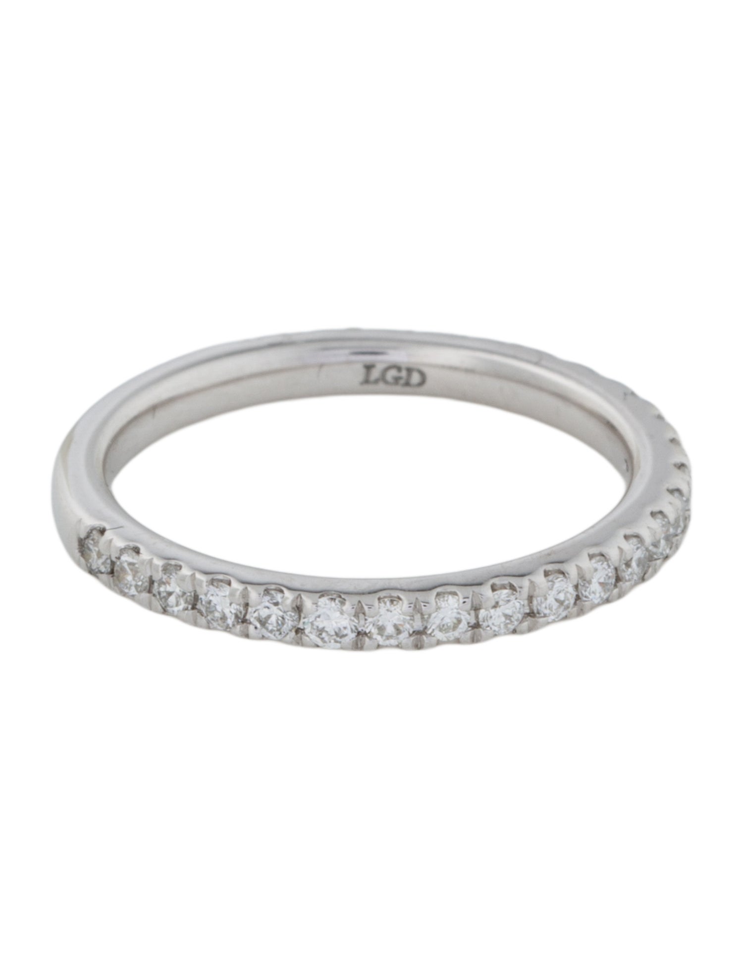 Badgley Mischka 14K Lab-Grown Diamond Band
