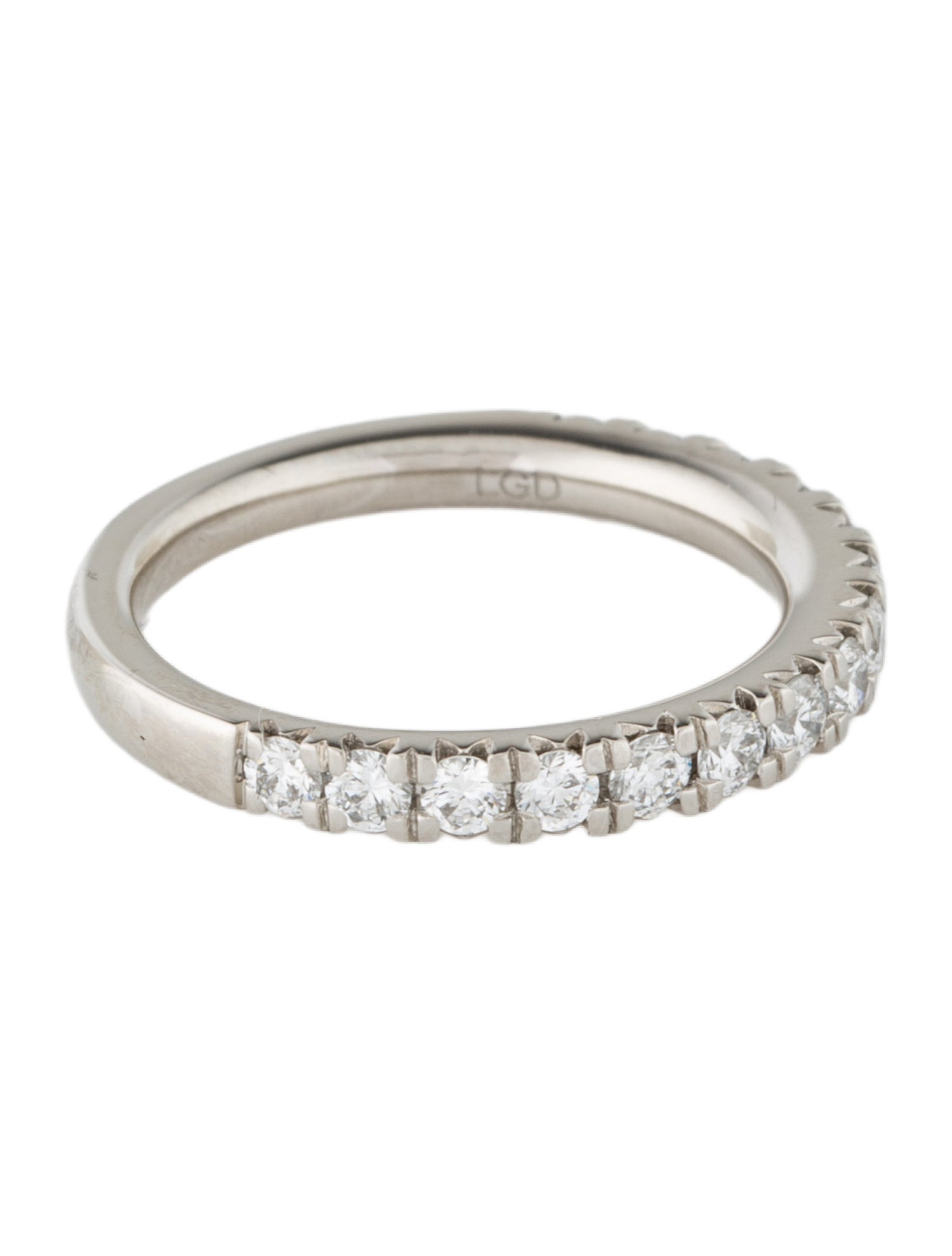 Badgley Mischka Platinum Lab Grown Diamond Ring