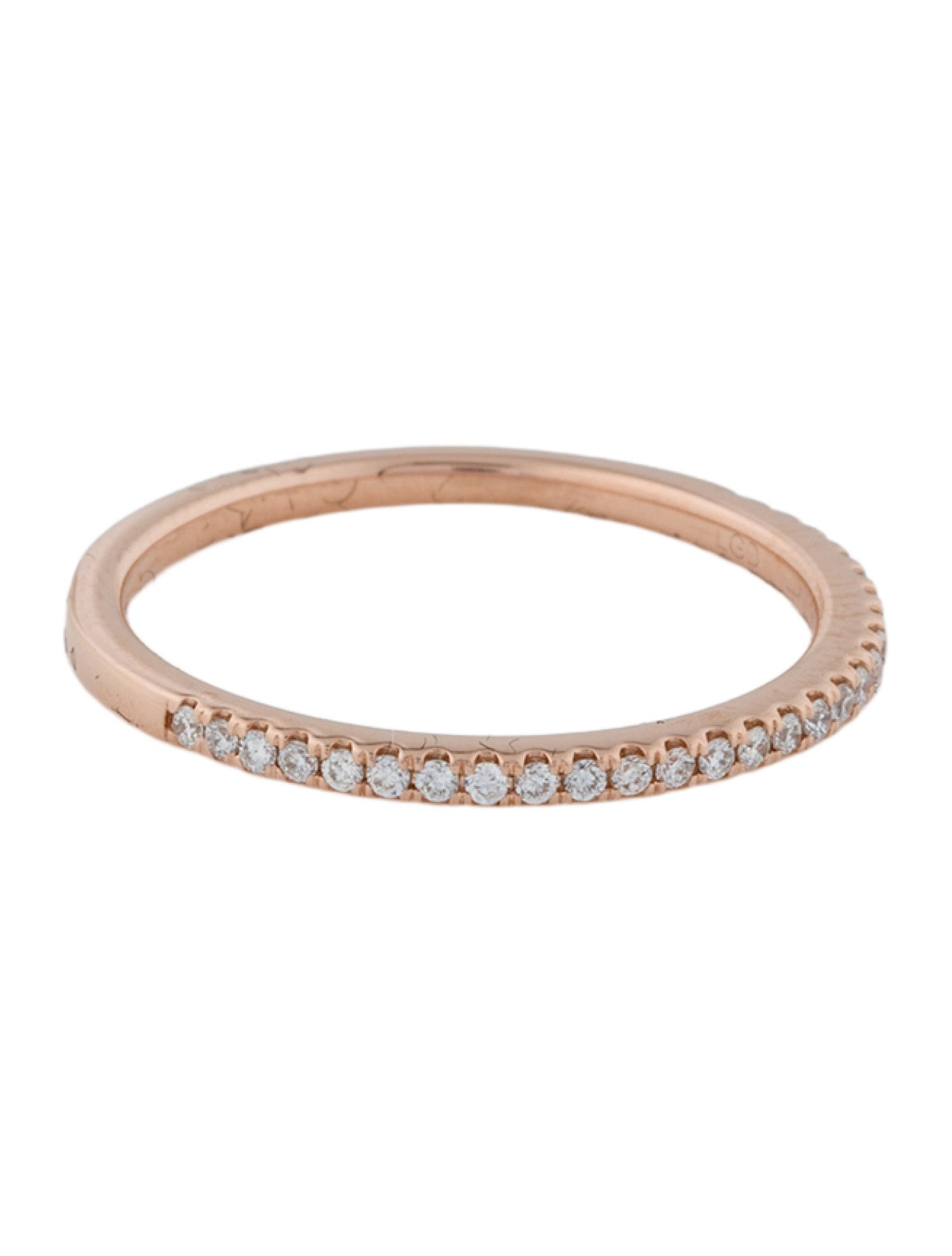 Badgley Mischka 14K Lab-Grown Half Eternity Band