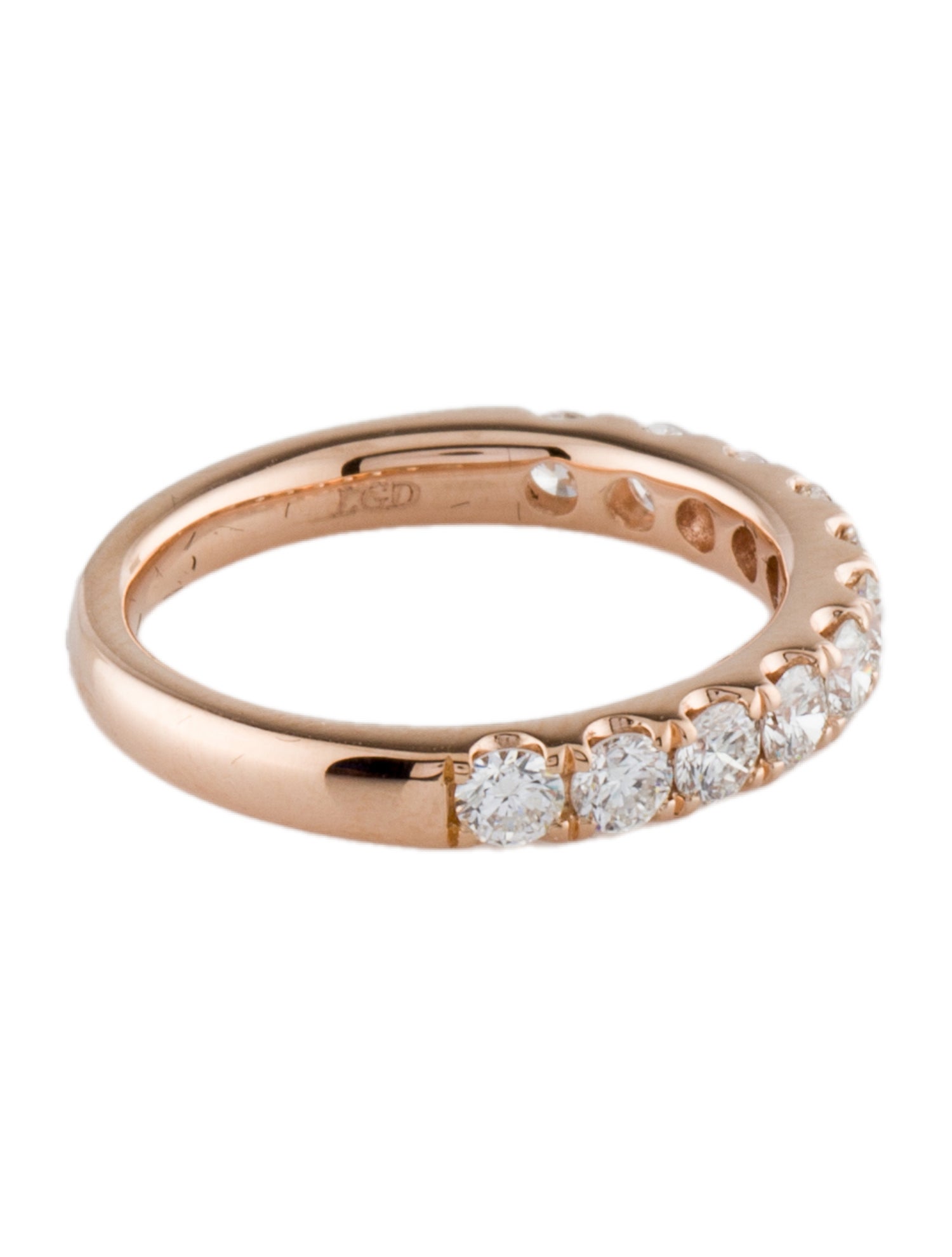 Badgley Mischka 14K Lab-Grown Diamond Band