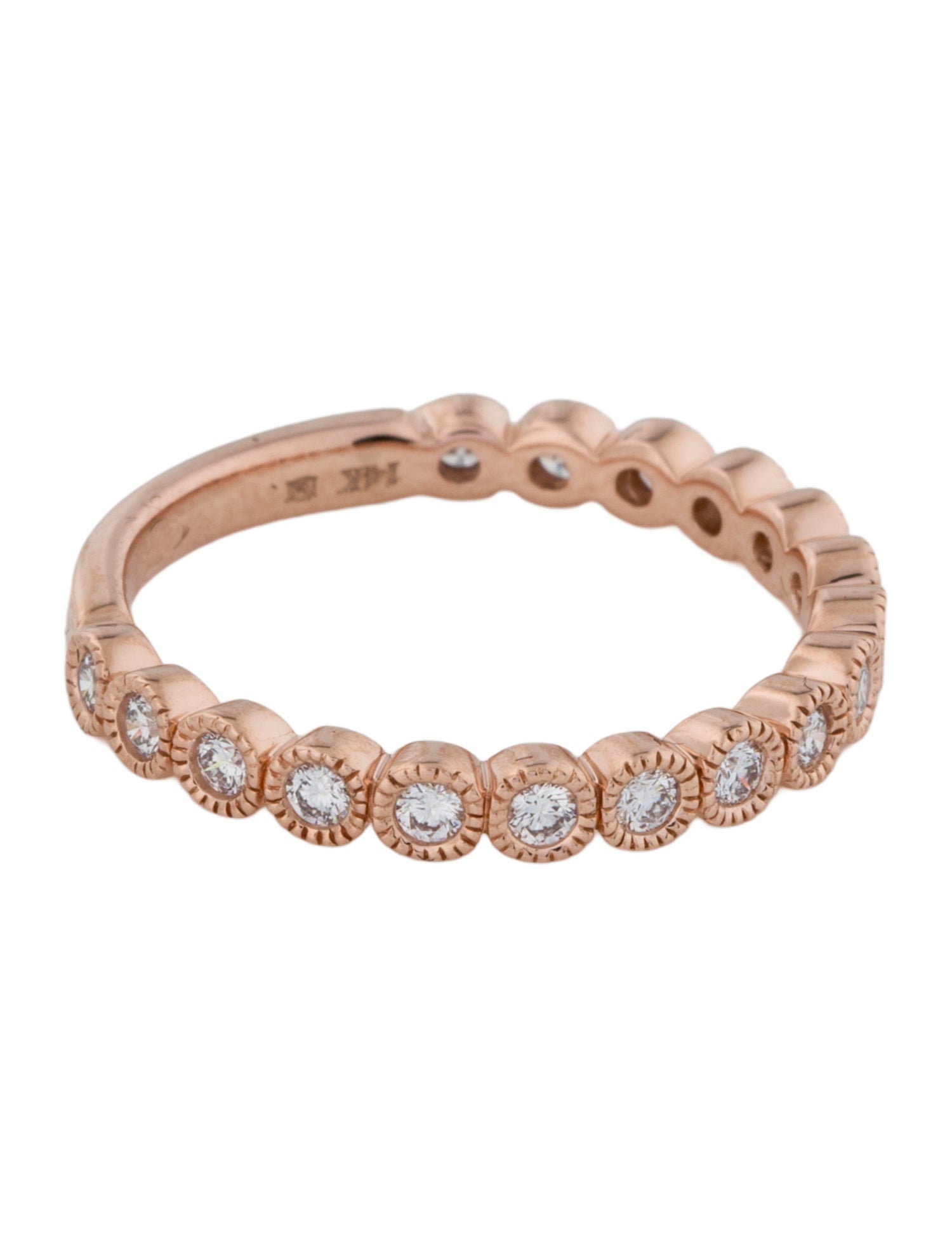 Bottega Veneta Cubic Zirconia Spiked Band Ring - Clear