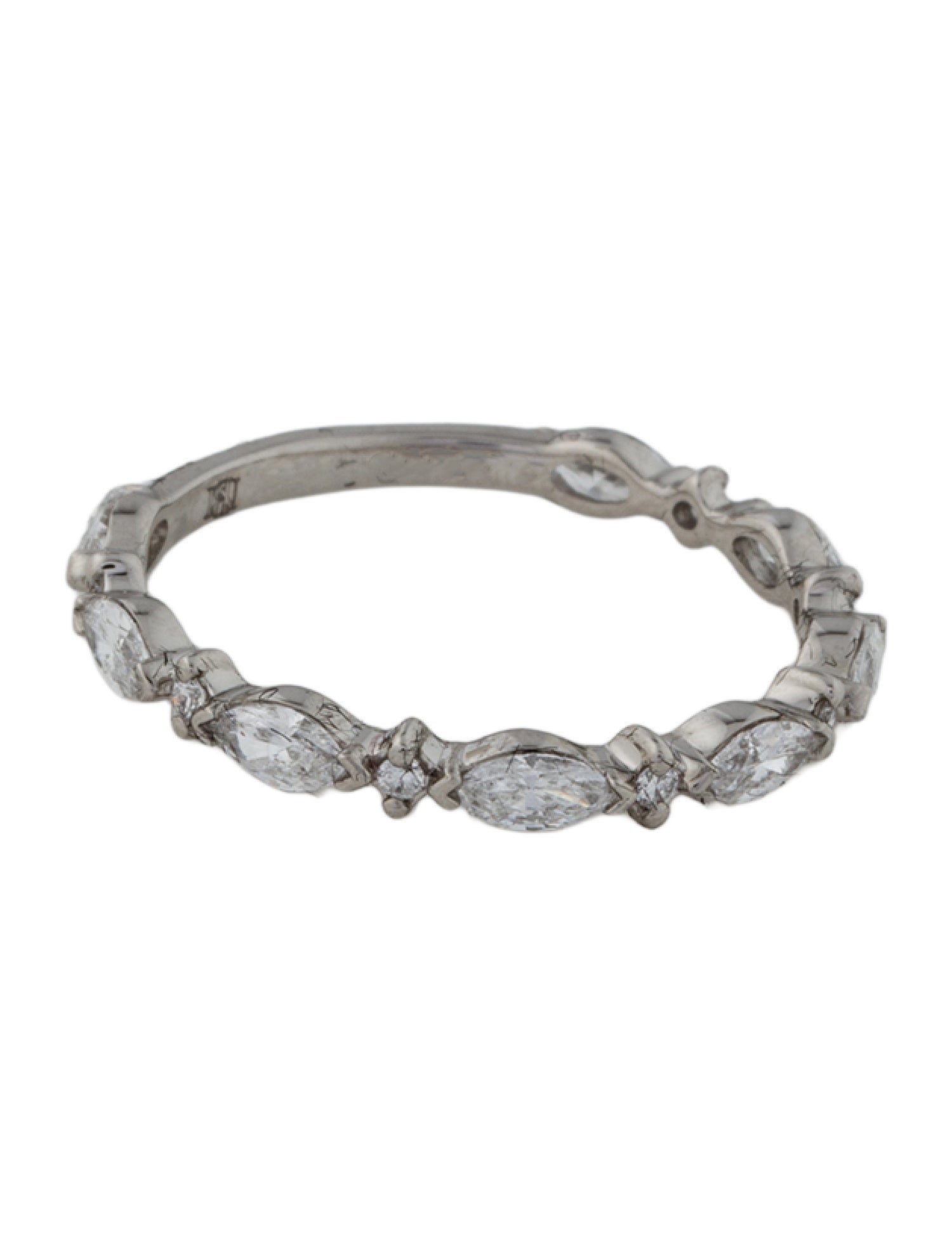 Badgley Mischka Platinum Lab-Grown Diamond Band