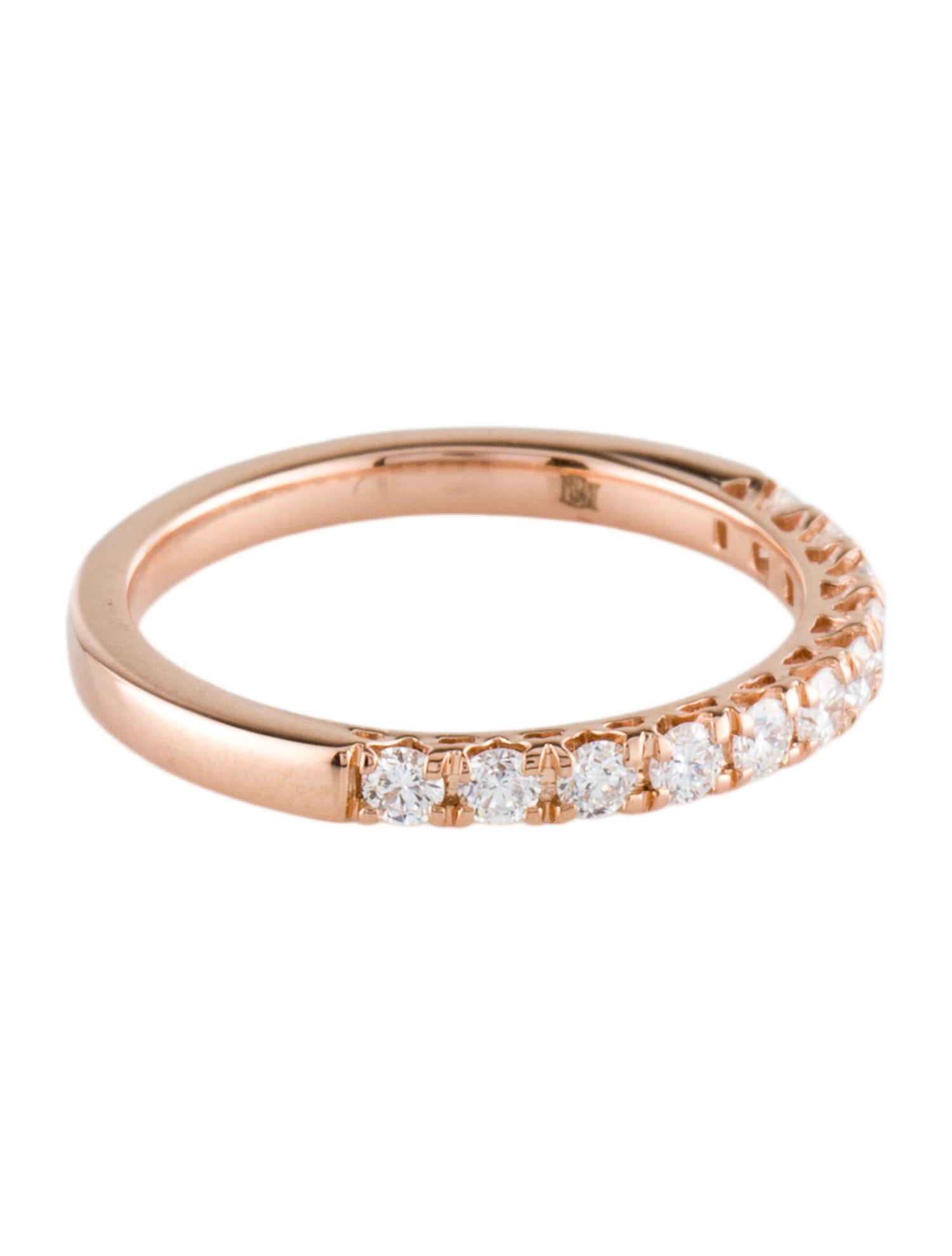 Badgley Mischka 14K Lab-Grown Diamond Half-Eternity Band