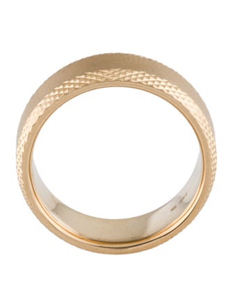 Badgley Mischka 14K Wide Wedding Band