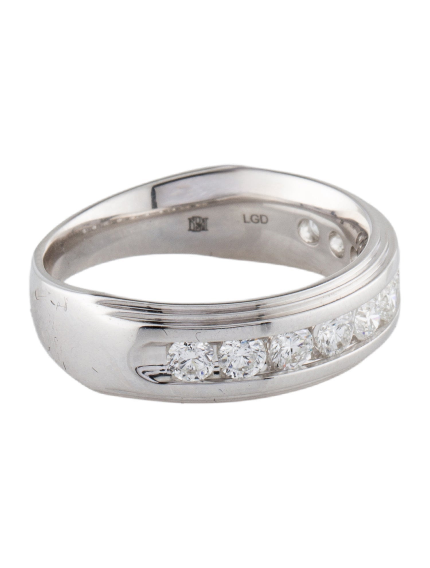 Badgley Mischka 14K 1.00ctw Lab-Grown Diamond Wedding Band