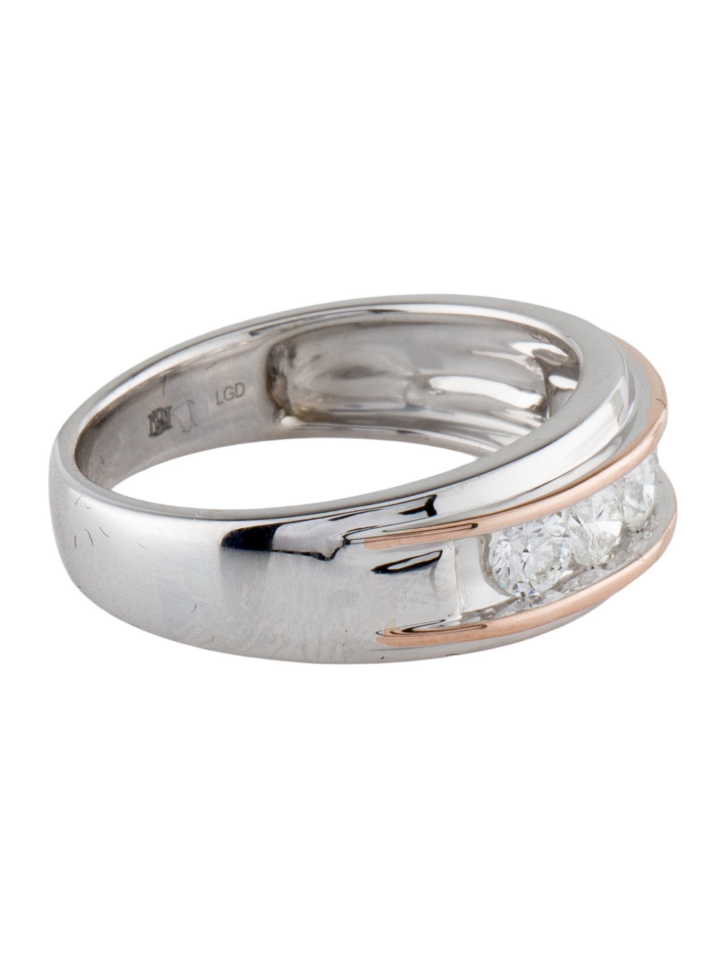 Badgley Mischka 14K 1.00ctw Lab-Grown Diamond Wedding Band