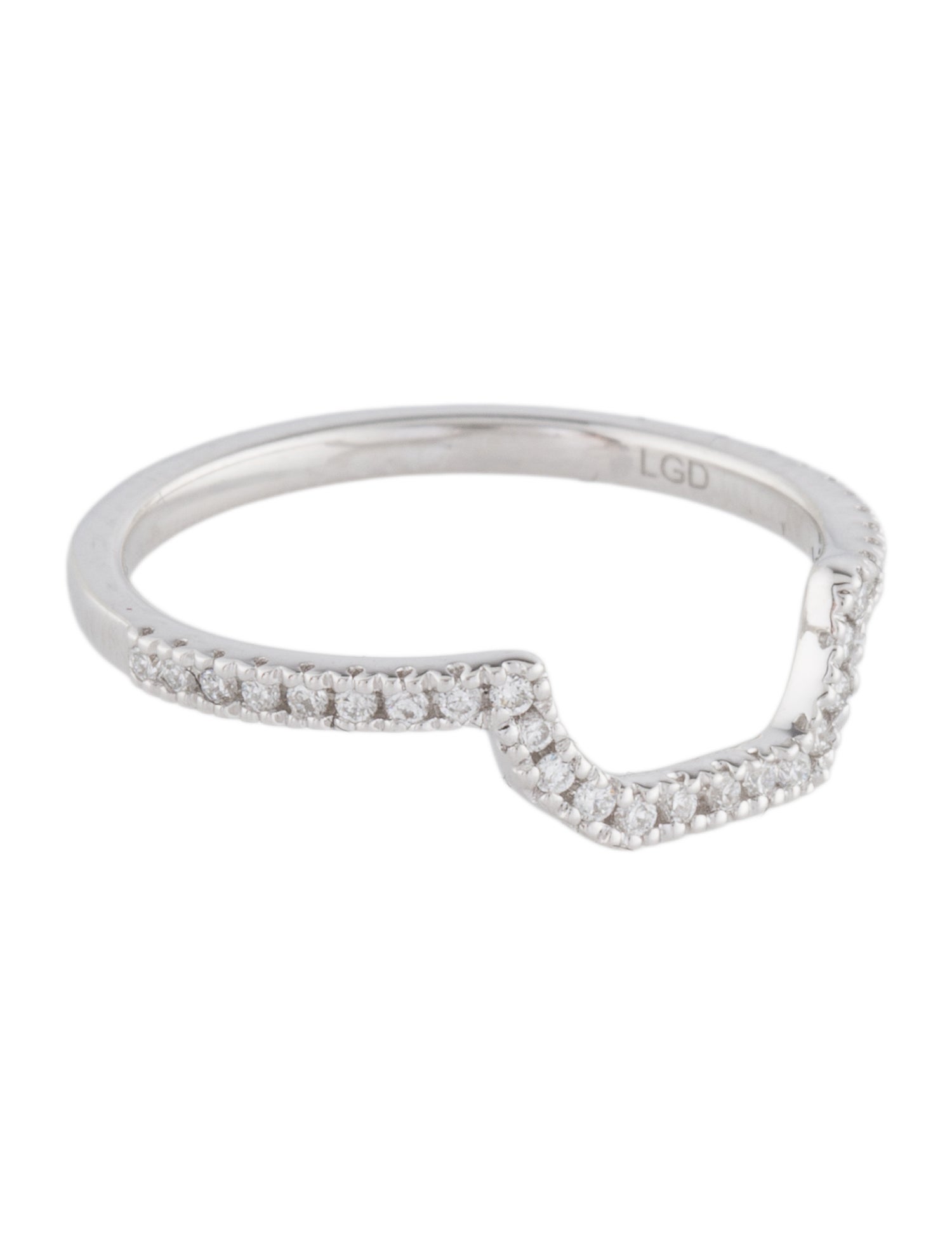 Badgley Mischka 18K Lab Grown Diamond Band