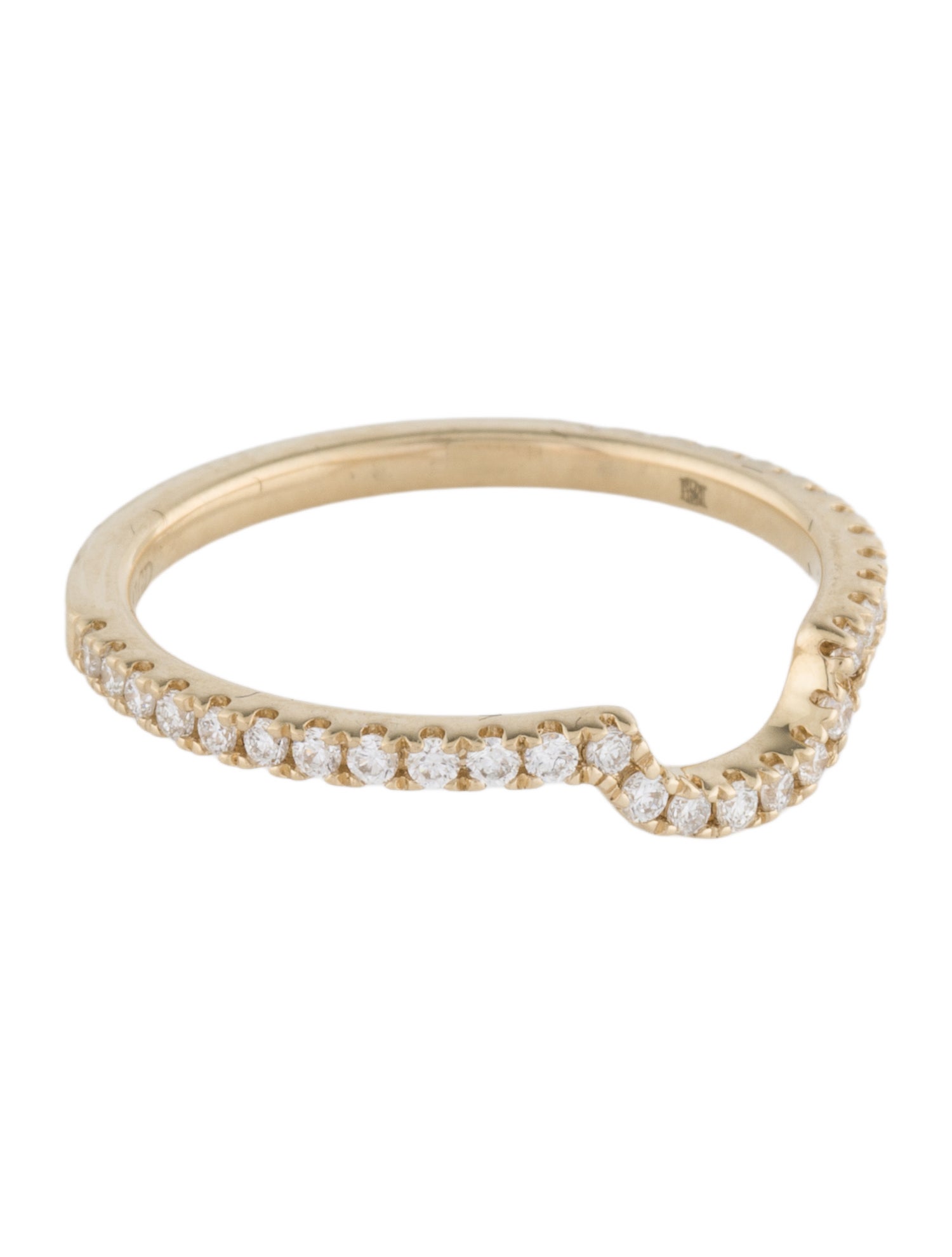 Badgley Mischka 14K Lab-Grown Diamond Wedding Band