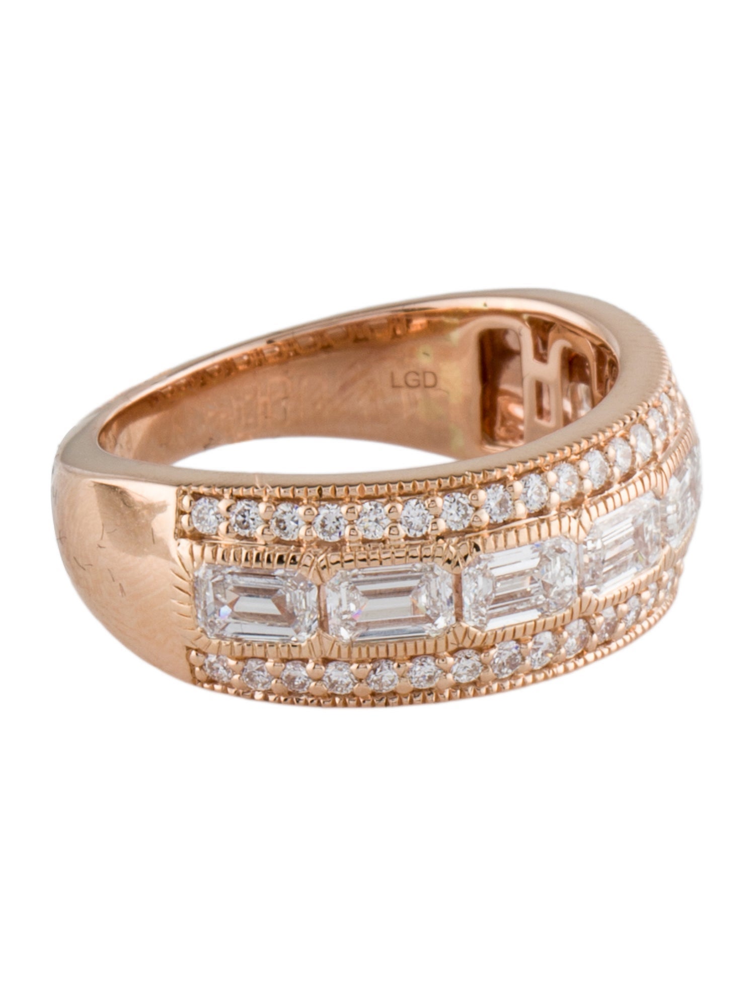 Badgley Mischka 14K 2.71ctw Lab-Grown Diamond Band