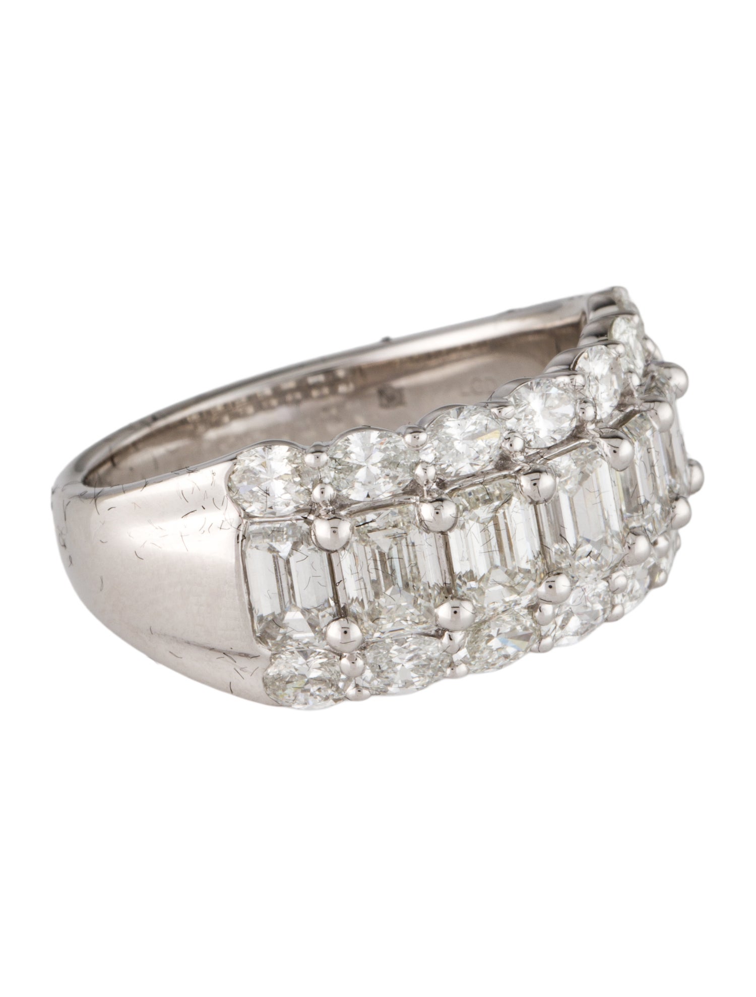 Badgley Mischka 14K 4.97ctw Lab-Grown Diamond Wide Band