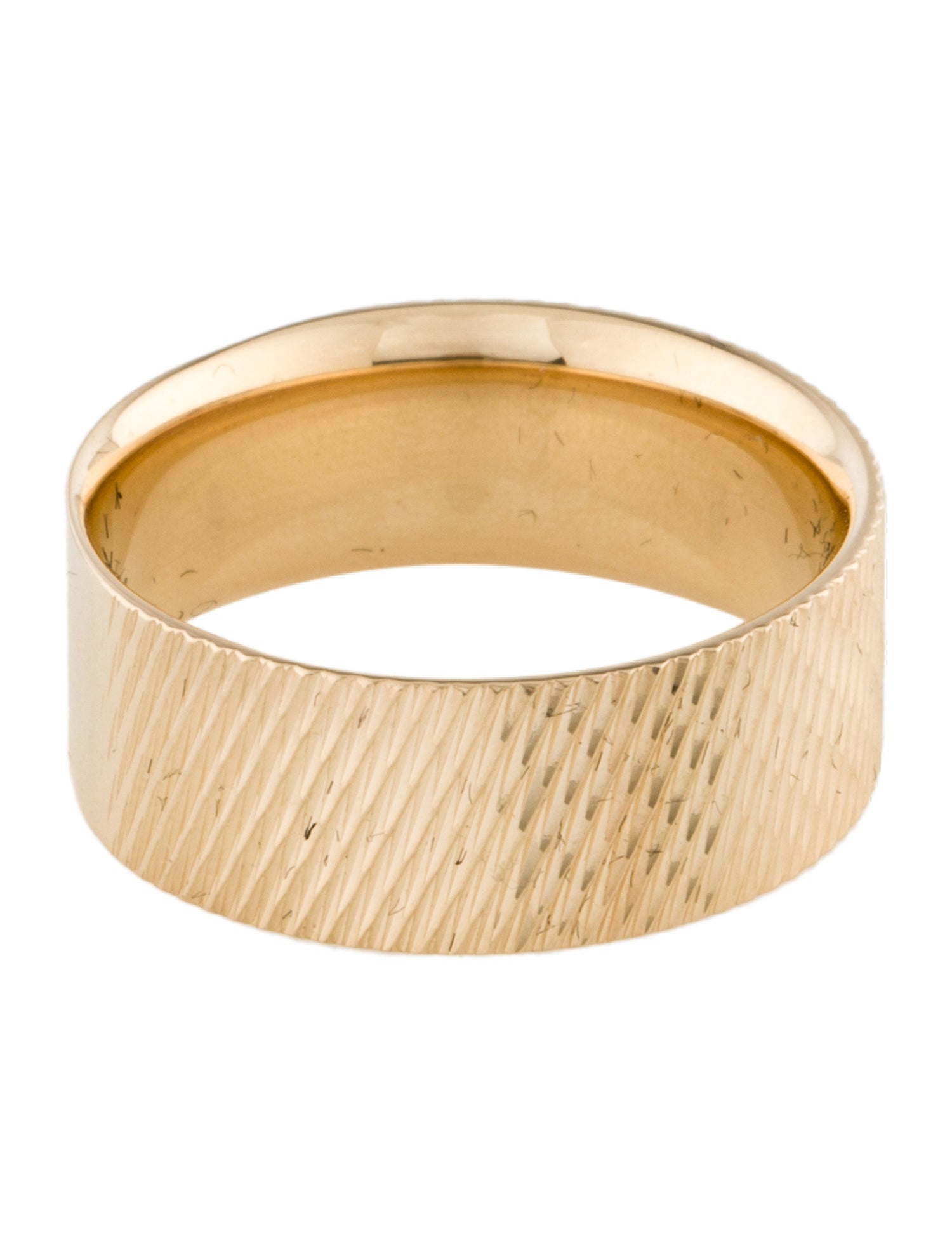Acne Studios x All_Blues Band Ring - 18K Yellow Gold-Plated