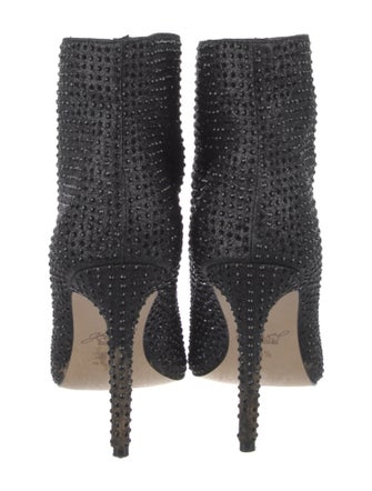 Badgley Mischka Crystal Boots