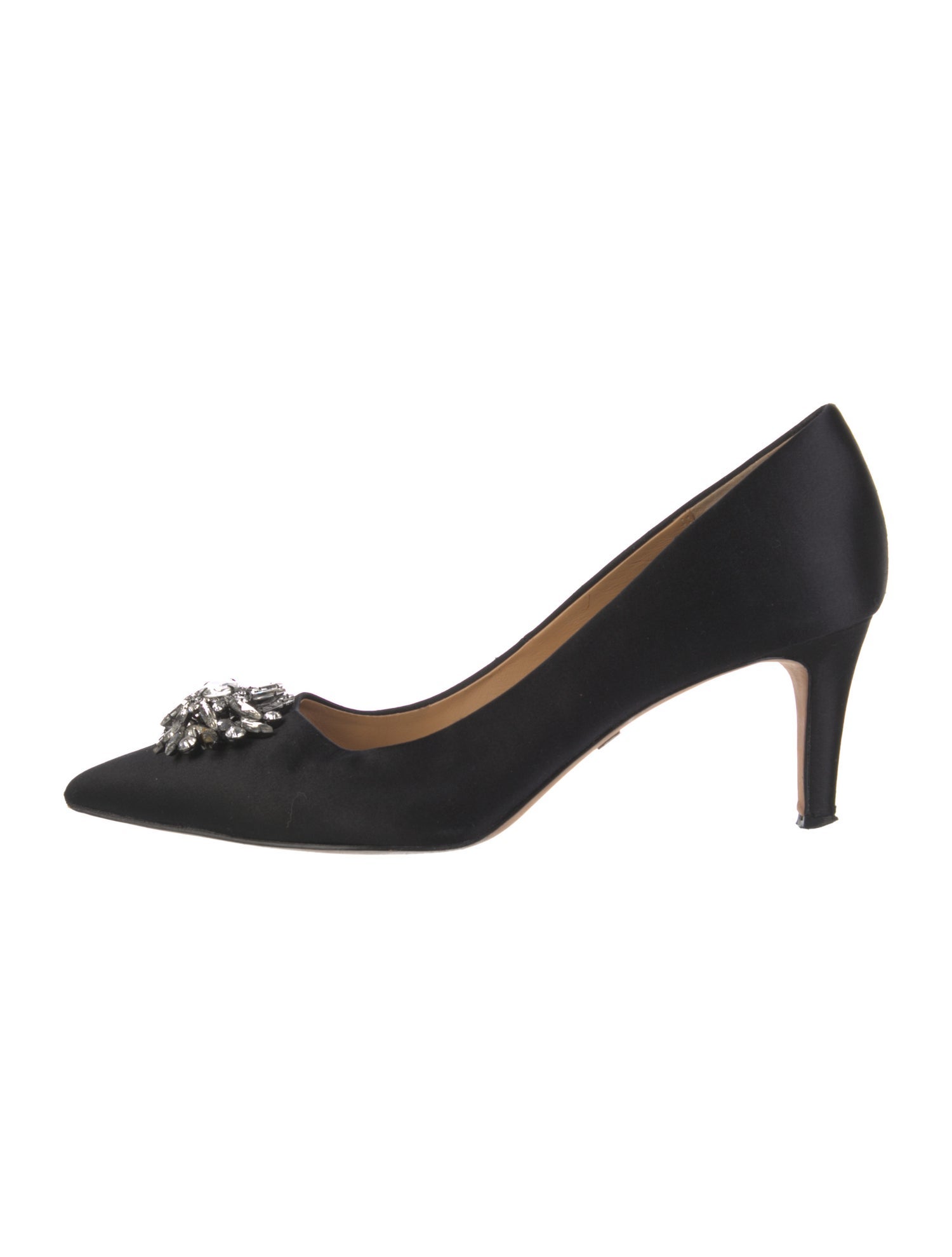 Badgley Mischka Crystal Embellishments Pumps