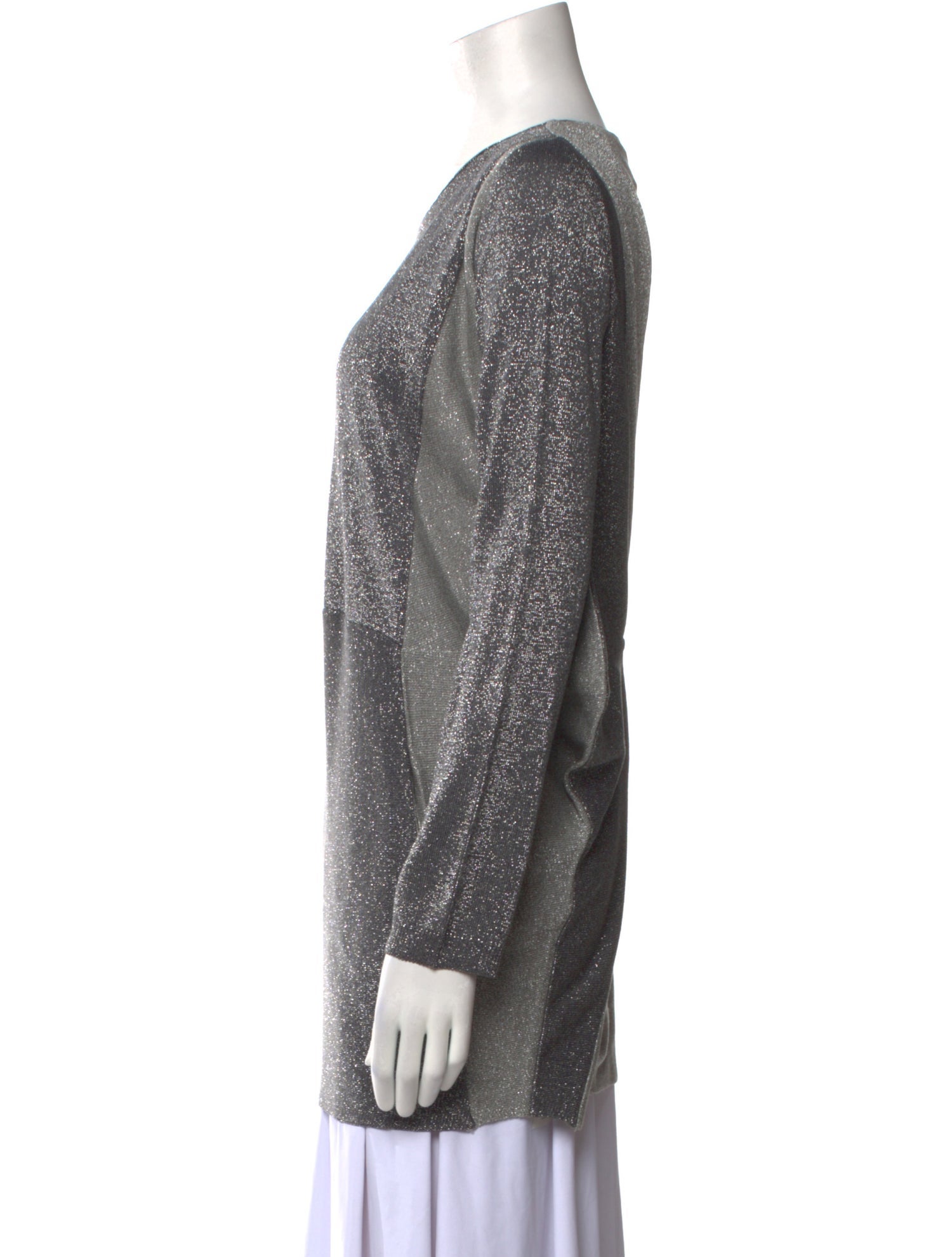 Badgley Mischka Scoop Neck Long Sleeve Sweatshirt w/ Tags