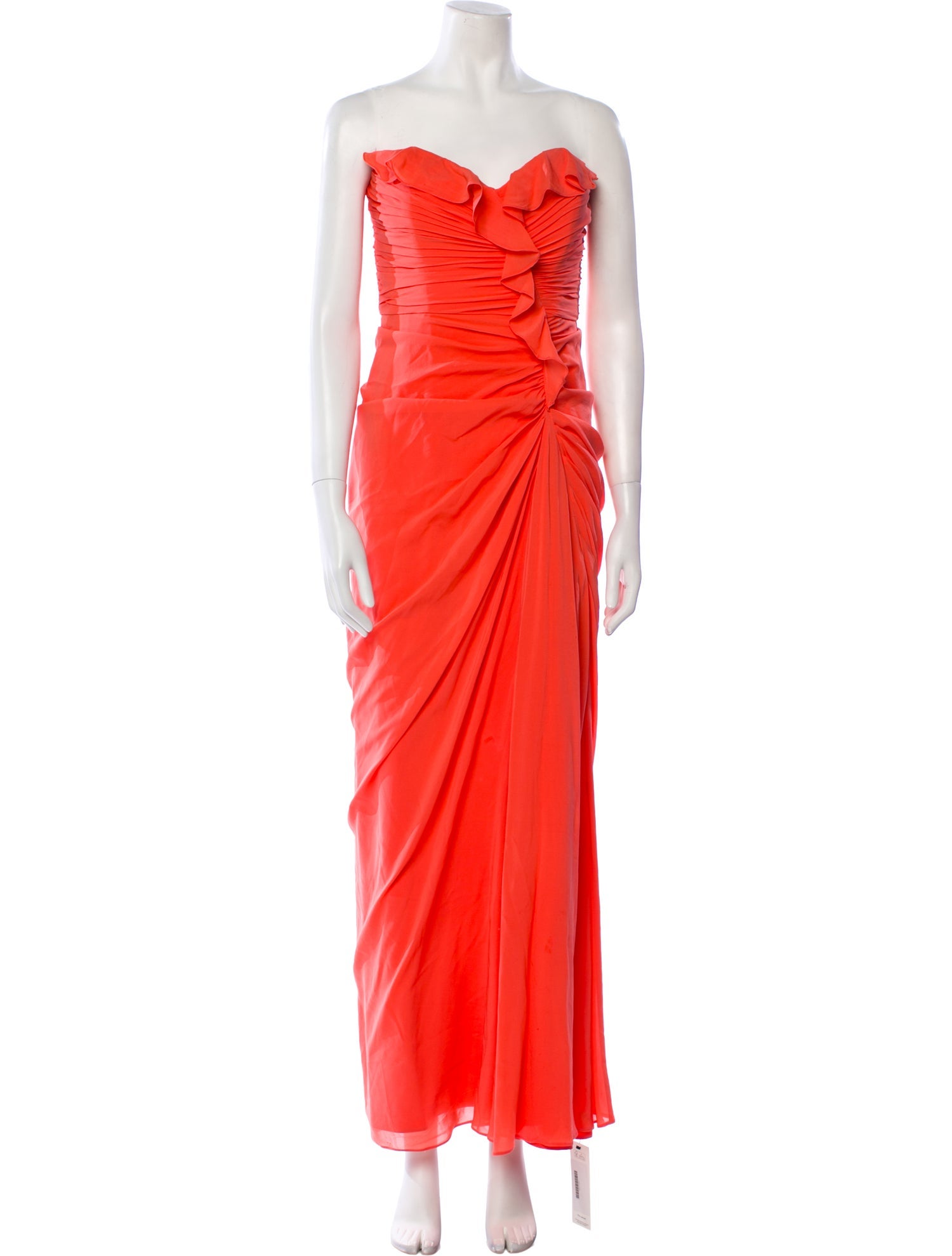 Badgley Mischka Silk Long Dress
