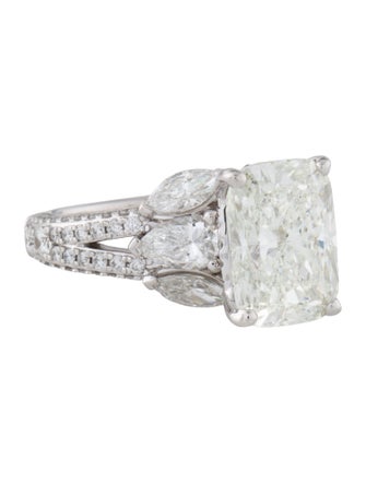 Badgley Mischka 14K 5.70ctw Lab-Grown Diamond Cocktail Ring