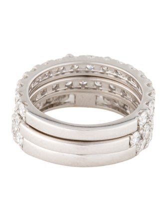 Badgley Mischka 14K 5.22ctw Lab-Grown Diamond Wedding Set