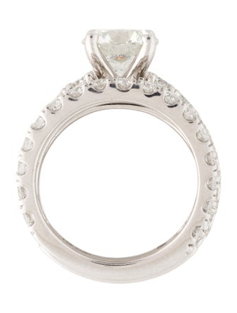 Badgley Mischka 14K 5.22ctw Lab-Grown Diamond Wedding Set