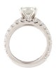 Badgley Mischka 14K 5.22ctw Lab-Grown Diamond Wedding Set