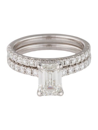 Badgley Mischka 2.41ctw Lab-Grown Diamond Wedding Set