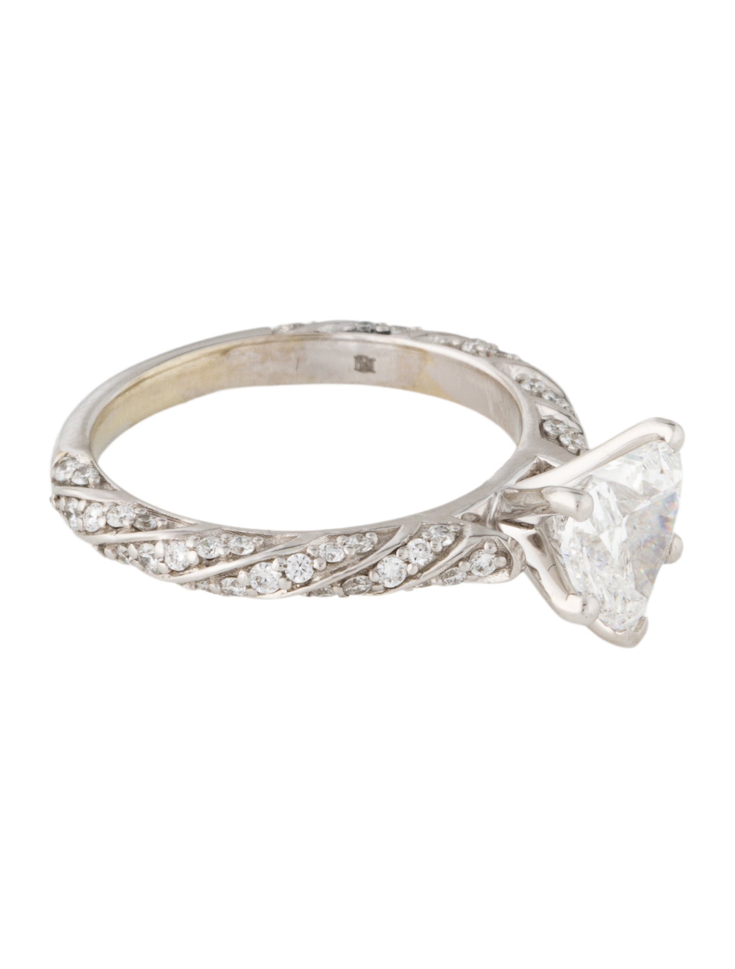 Badgley Mischka 1.54ct Lab-Grown Diamond Engagement Ring