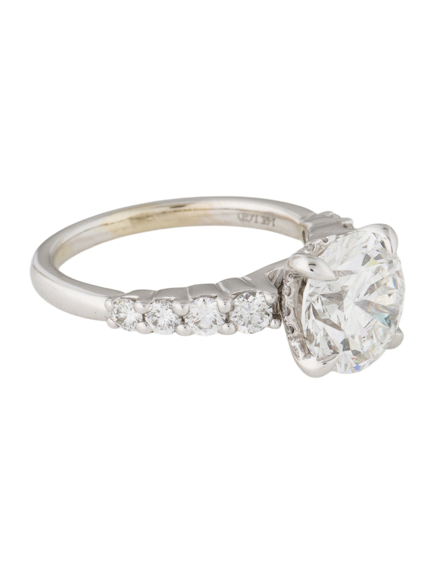 Badgley Mischka 3.20ct Lab-Grown Diamond Engagement Ring