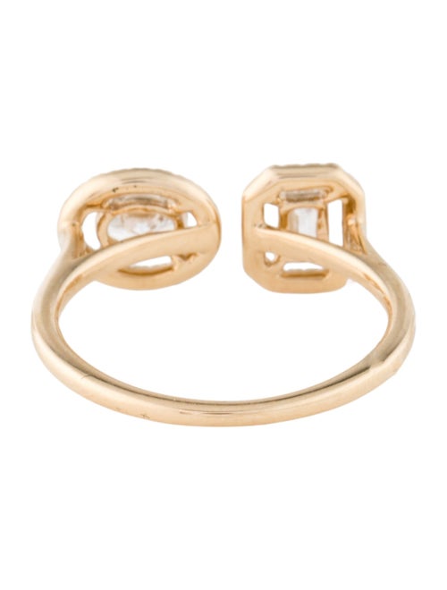 Badgley Mischka 14K Lab-Grown Diamond Open Cocktail Ring
