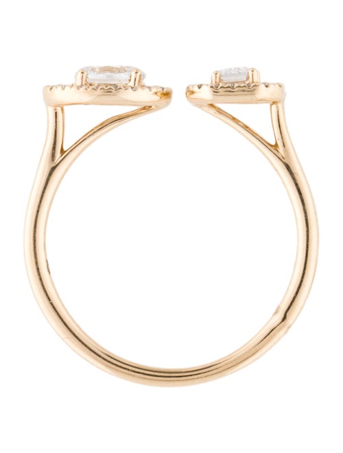 Badgley Mischka 14K Lab-Grown Diamond Open Cocktail Ring
