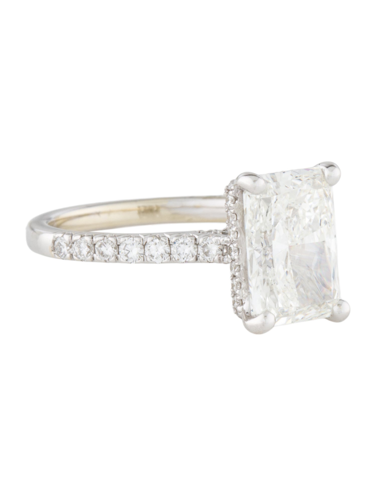 Badgley Mischka 3.00ct Lab-Grown Diamond Hidden Halo Engagement Ring