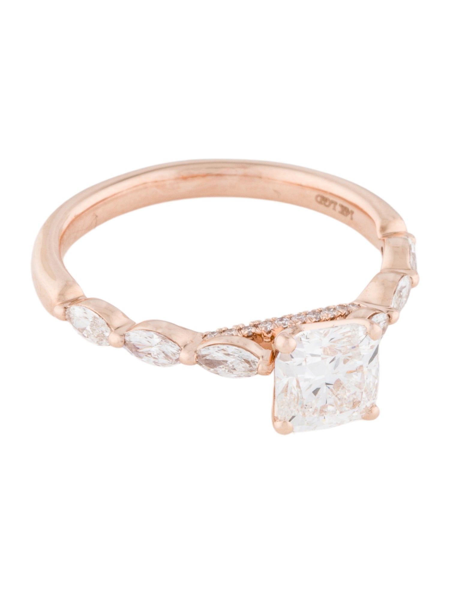 Badgley Mischka 1.05ct Diamond Engagement Ring