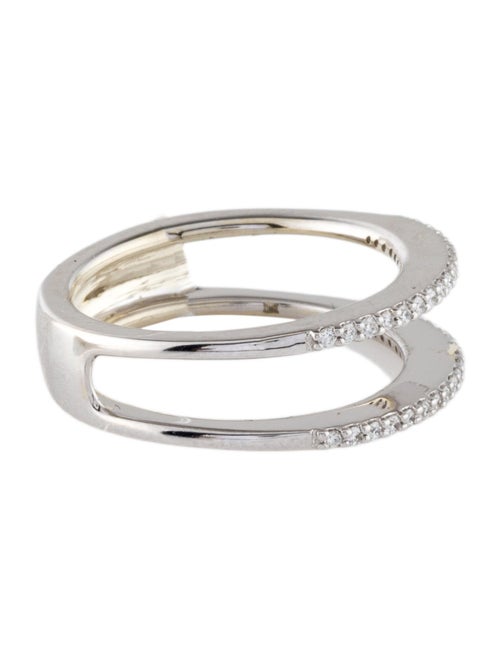 Badgley Mischka 14K Lab-Grown Diamond Double Row Band