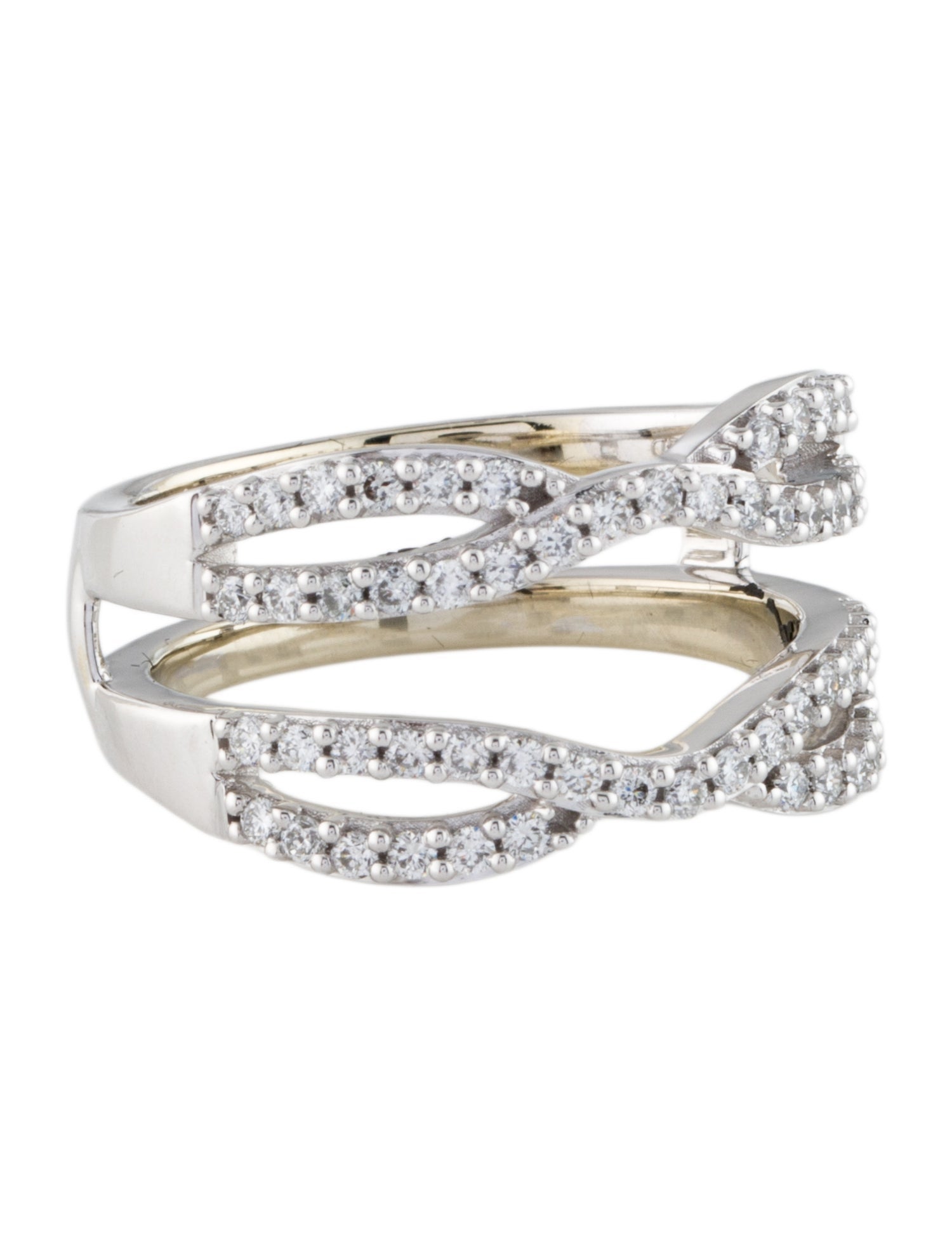 Badgley Mischka 14K Lab-Grown Diamond Band