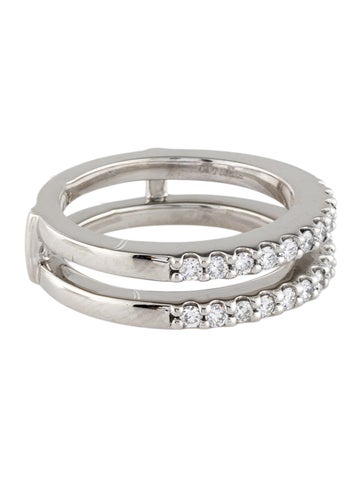 Badgley Mischka Band Platinum Lab-Grown Diamond Wedding 7