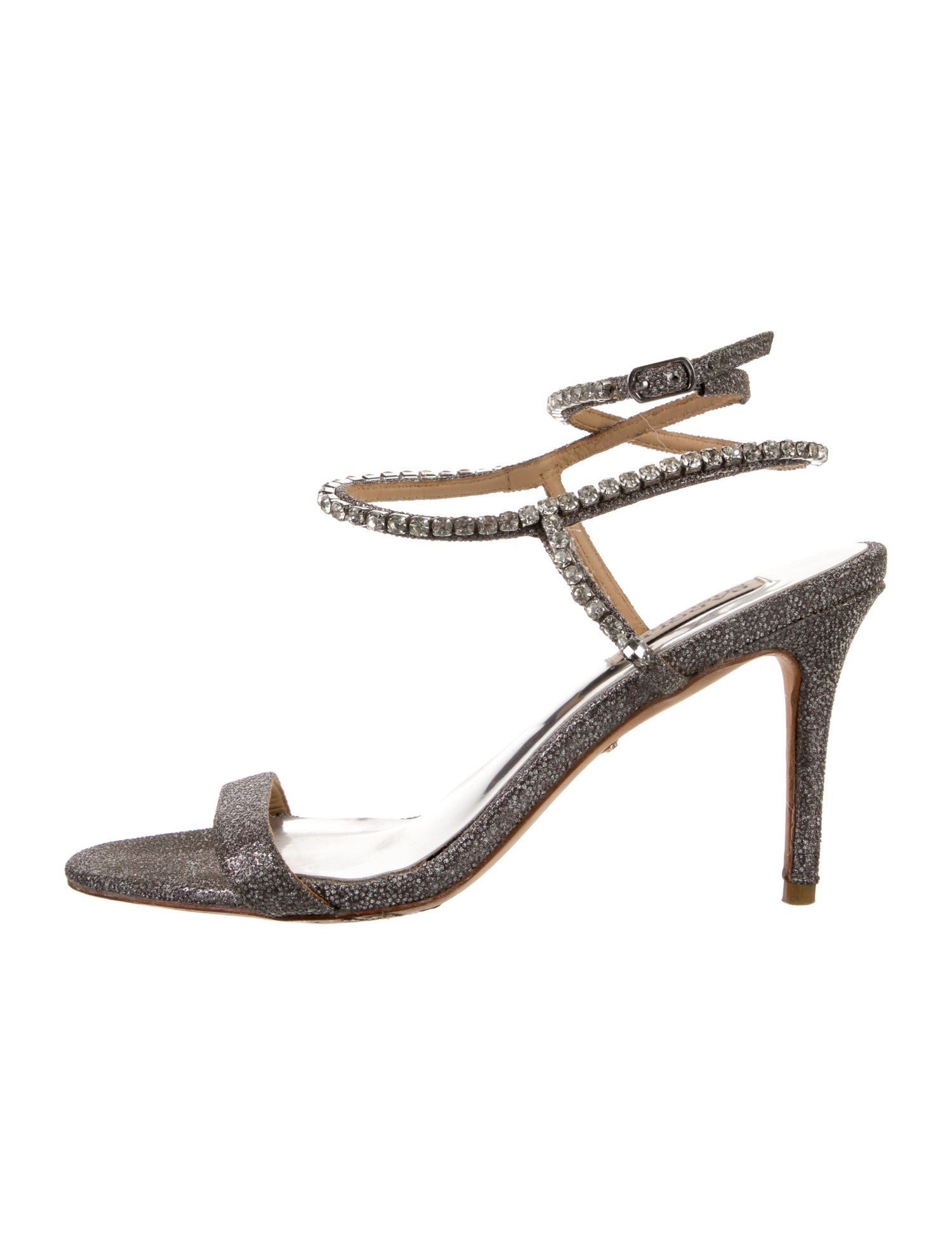 Badgley Mischka Glitter Glitter Accents Sandals