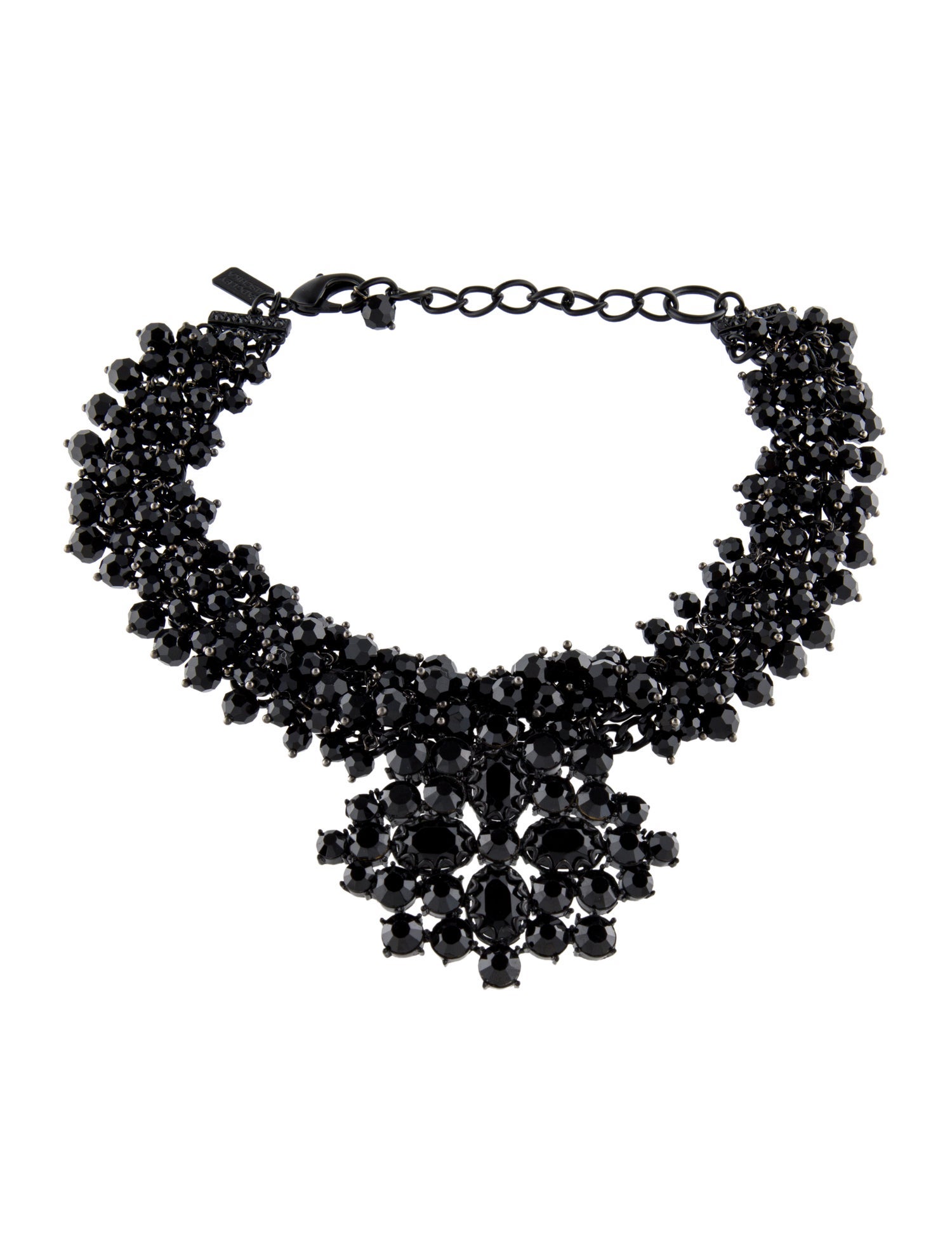 Badgley Mischka Crystal Collar Pendant Necklace