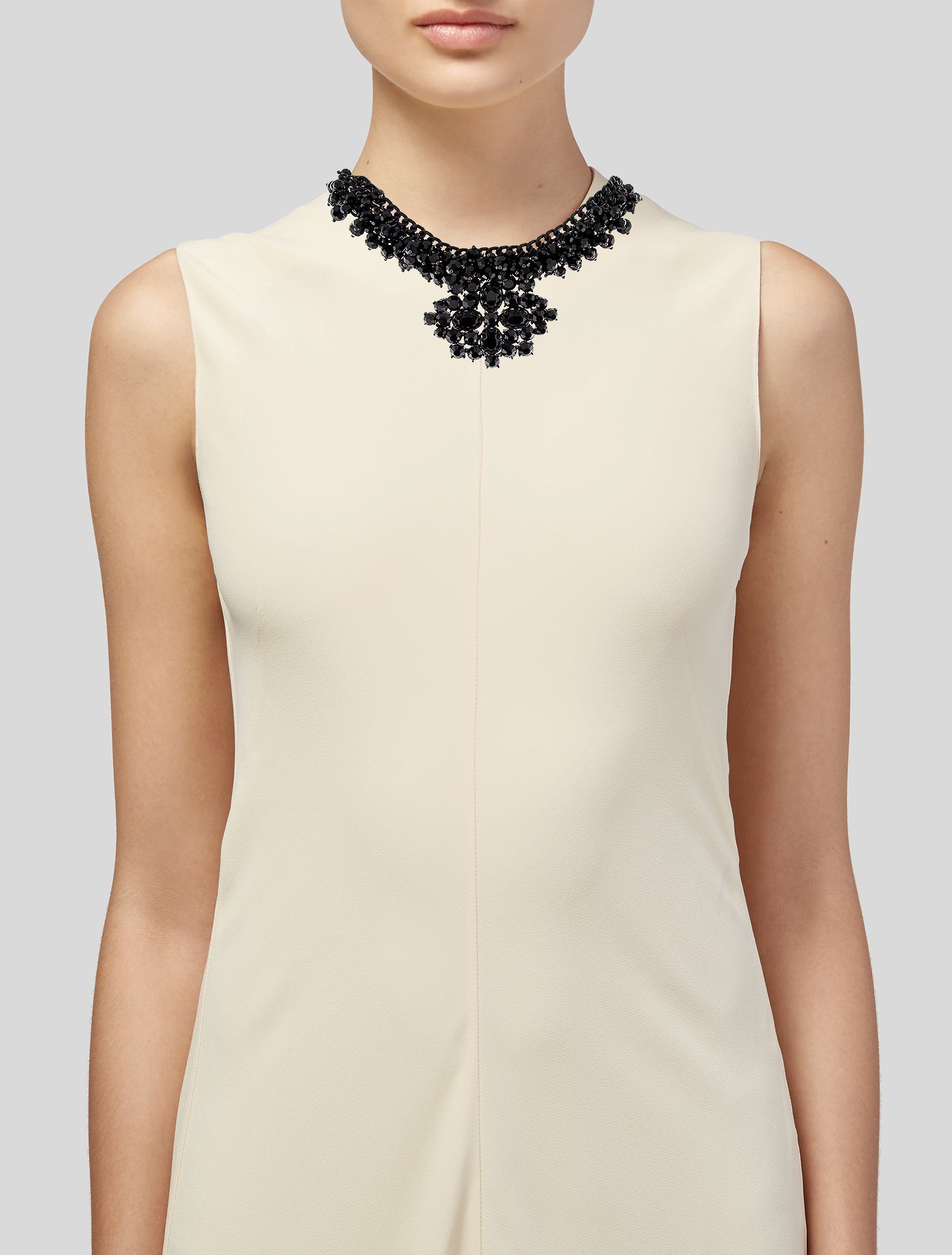 Badgley Mischka Crystal Collar Pendant Necklace