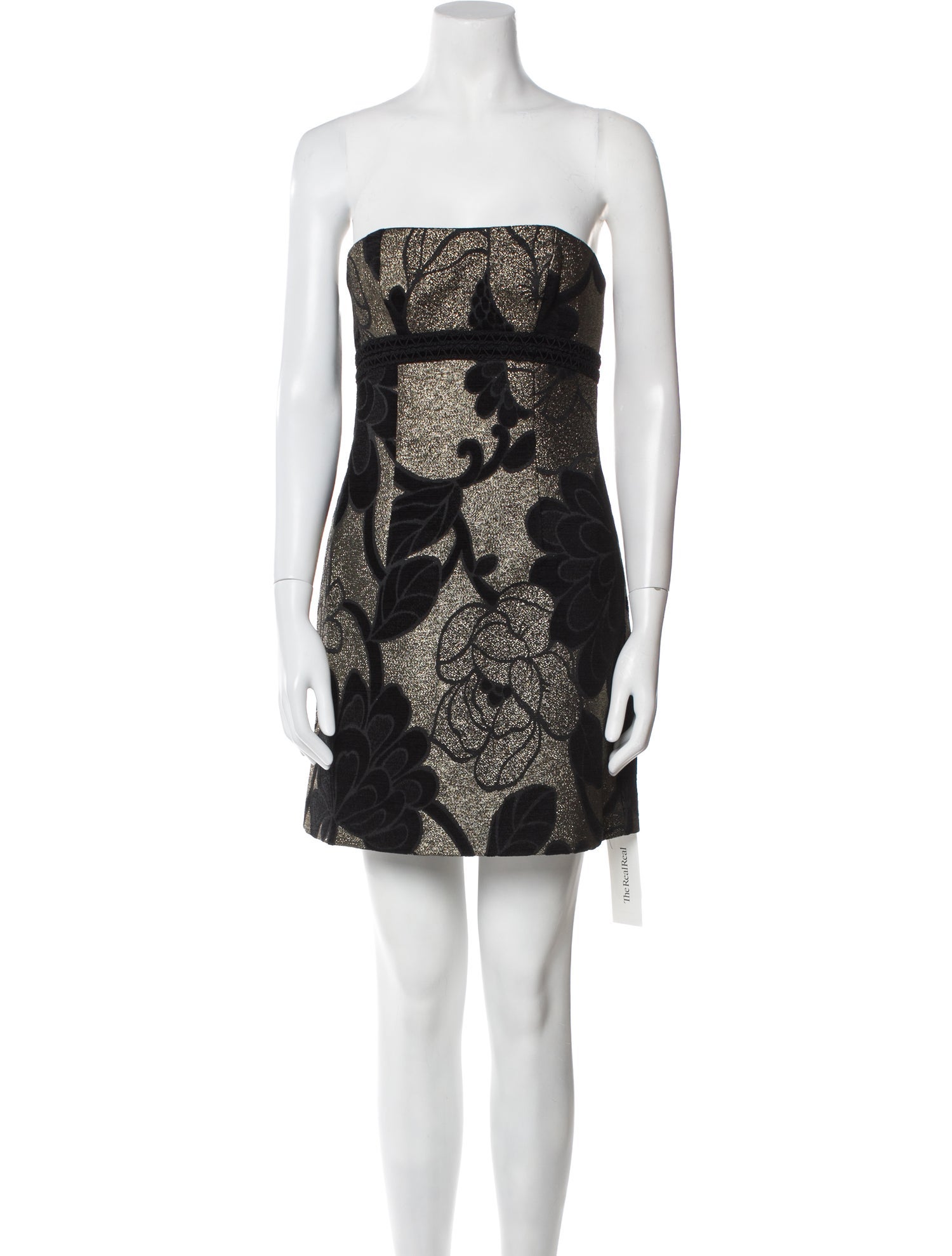 Badgley Mischka Printed Mini Dress