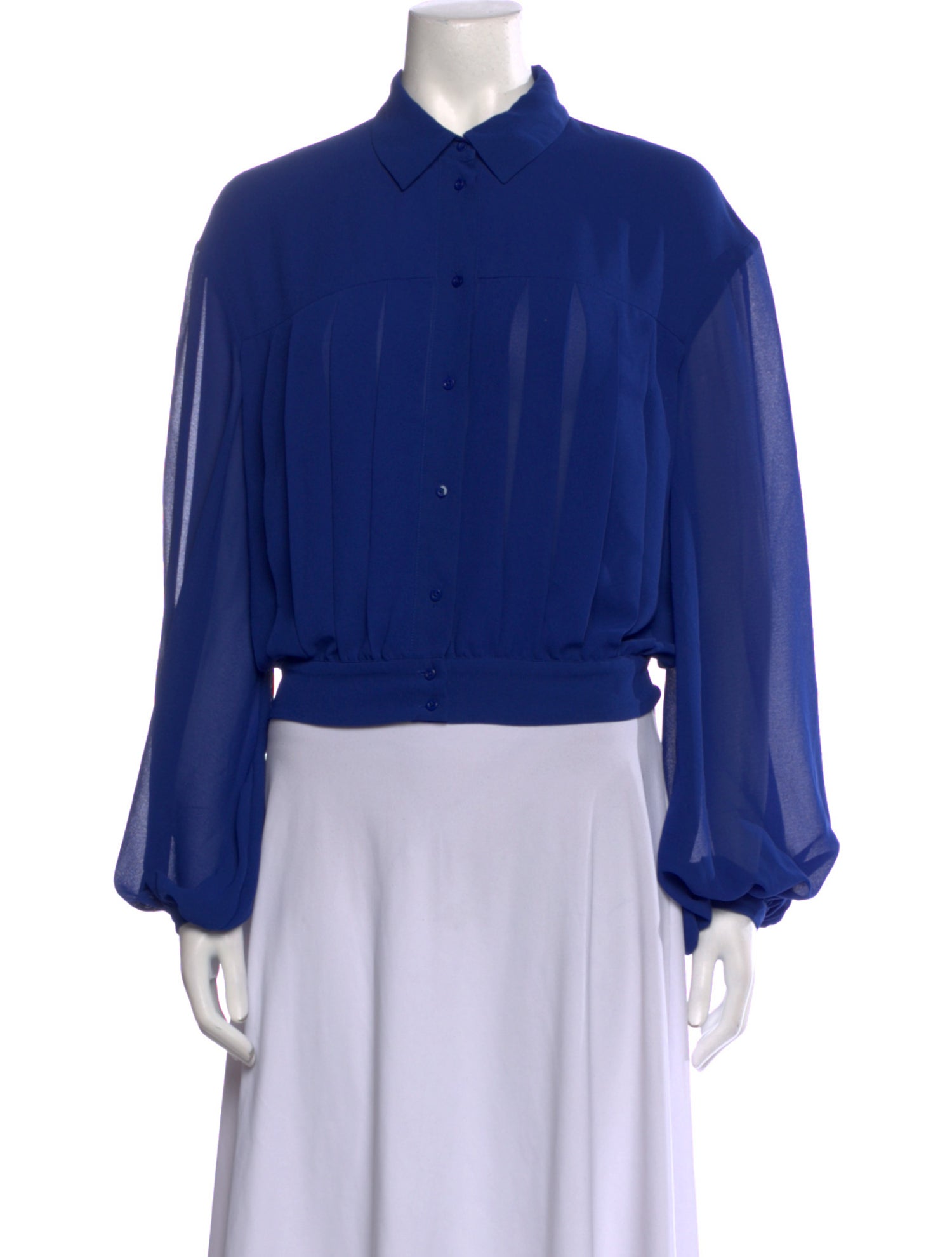 Badgley Mischka Long Sleeve Blouse