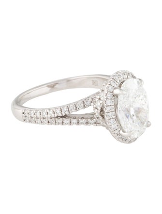 Badgley Mischka 2.05ct Lab-Grown Diamond Engagement Ring
