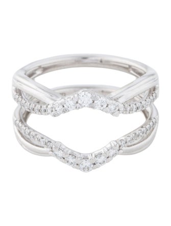 Badgley Mischka 14K Lab-Grown Diamond Enhancer Wedding Set