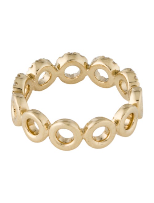 Badgley Mischka 14K Diamond Circle Band Ring