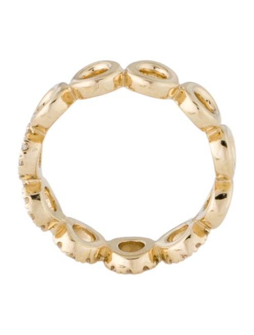 Badgley Mischka 14K Diamond Circle Band Ring