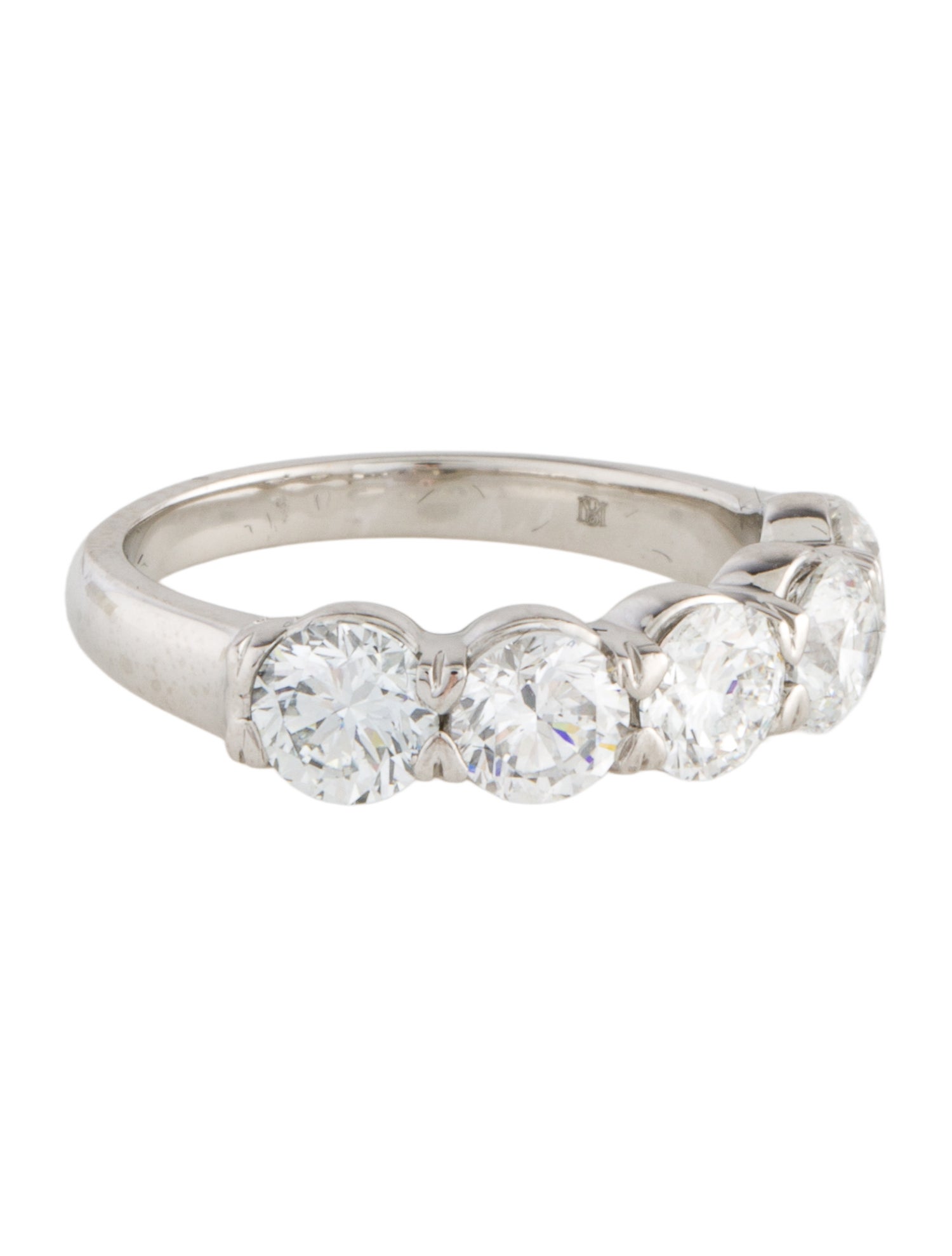Badgley Mischka Platinum 2.00ctw Lab-Grown Diamond Band Ring