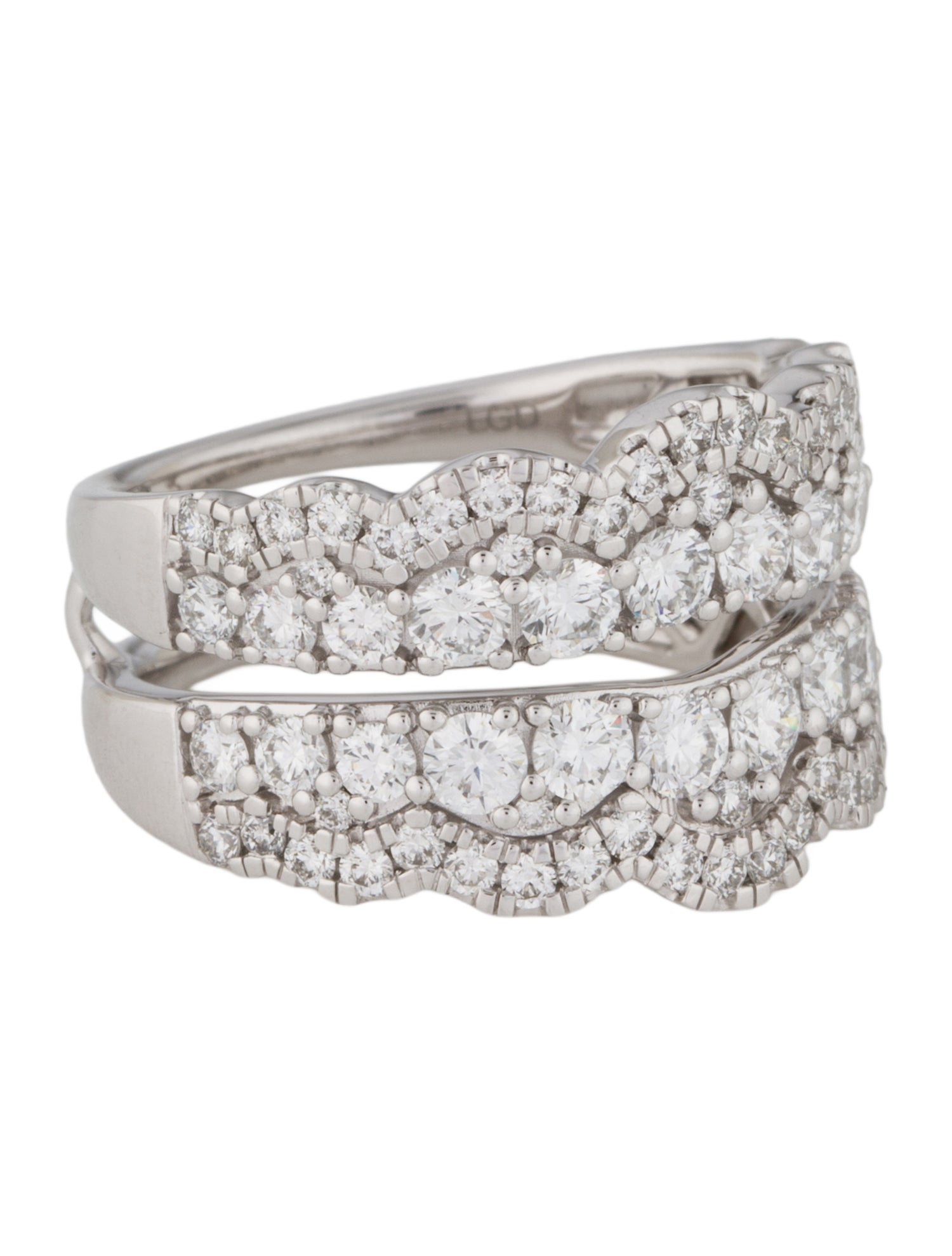 Badgley Mischka 14K 1.92ctw Lab-Grown Diamond Band