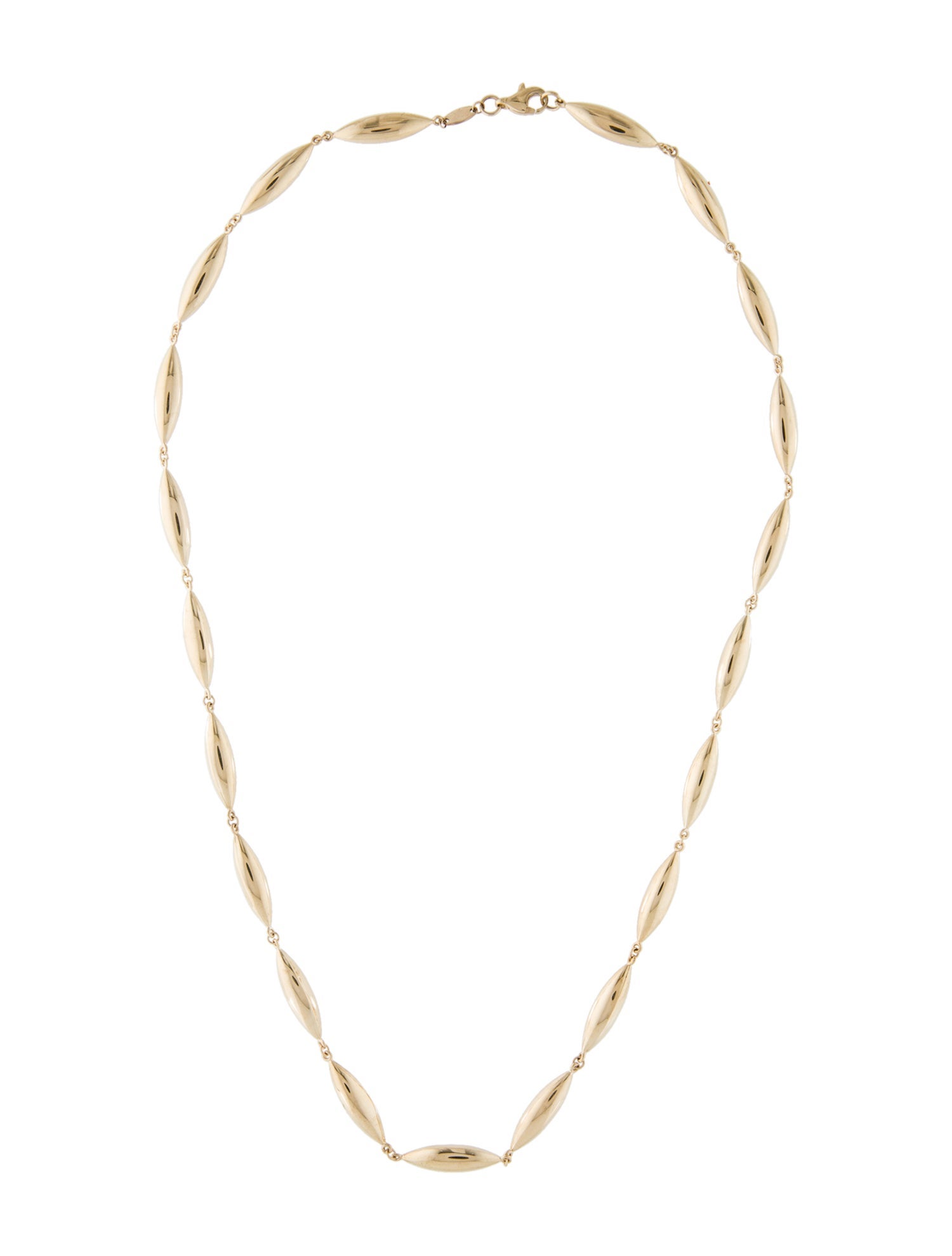 Badgley Mischka 14K Station Link Chain Necklace