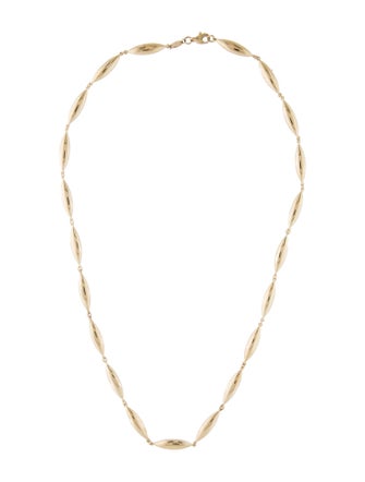 Badgley Mischka 14K Station Link Chain Necklace